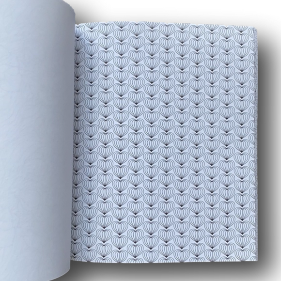 Stress Less Adult Coloring Book - Peaceful Patterns - Brand New - Picture 13 of 16